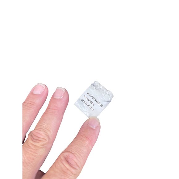 Tempo Paris womans beige black Eye-Pattern Poncho Shawl size M/L SKU 9292 - Picture 6 of 12